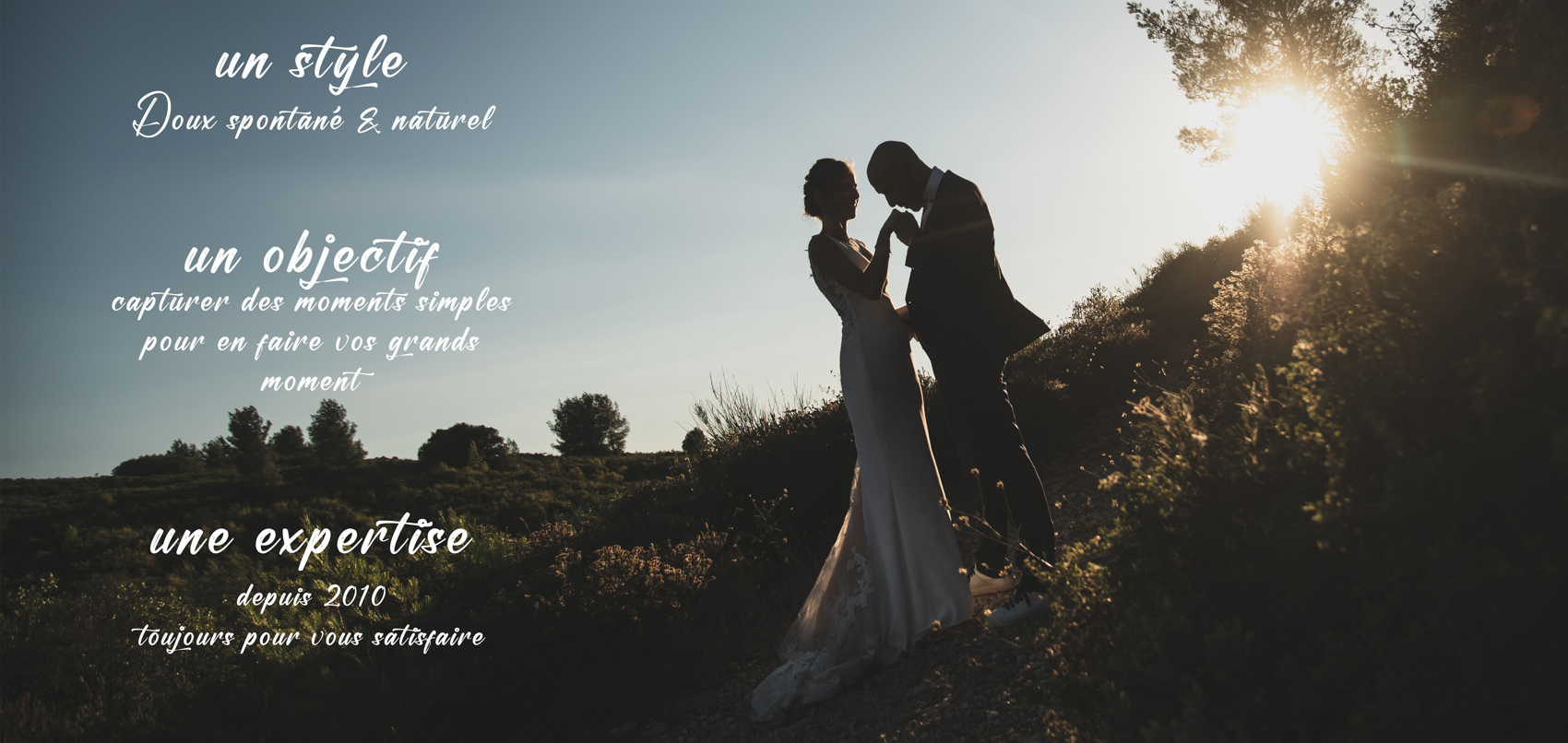 photo mariage paysage